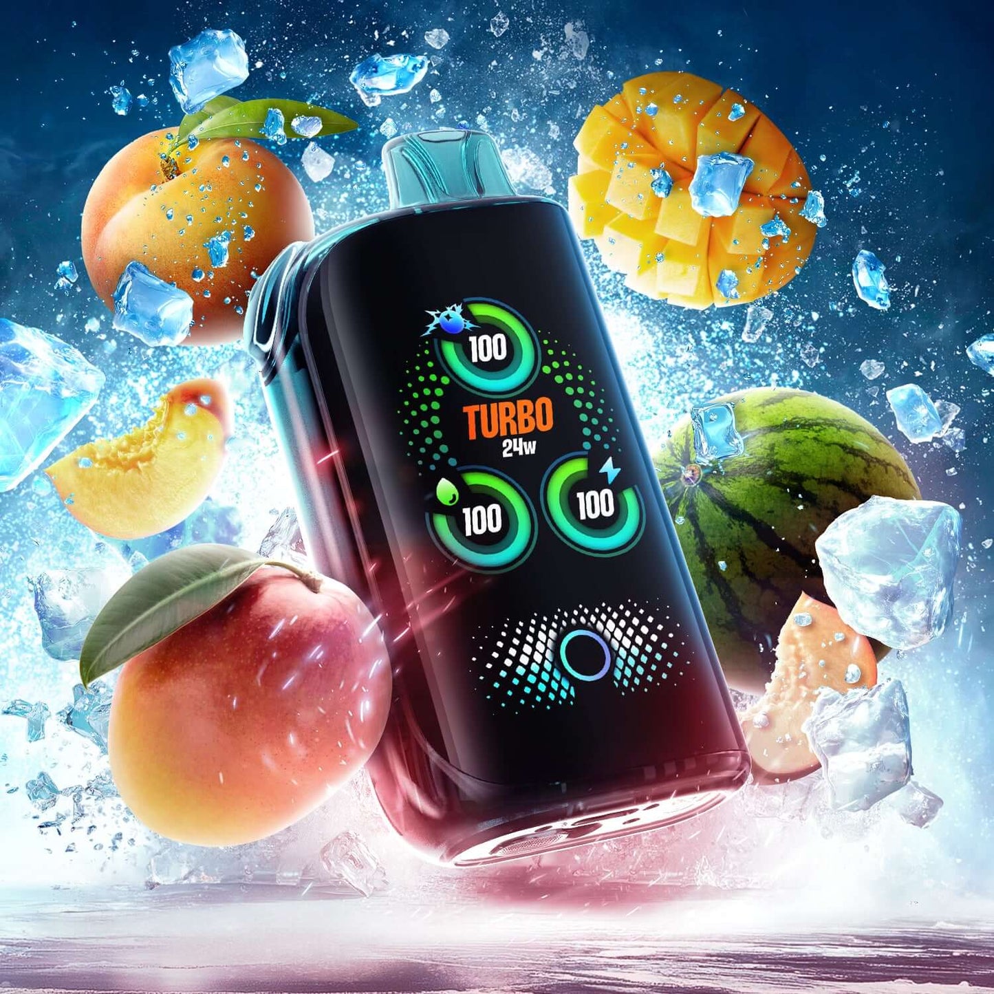 DRIP'N BLAST 30k - FROZEN -MANGO PEACH WATERMELON ICE