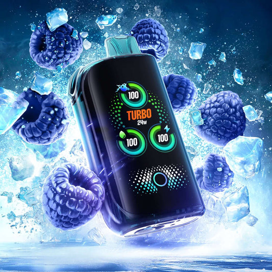 DRIP'N BLAST 30k - FROZEN -BLUE RAZZ ICE